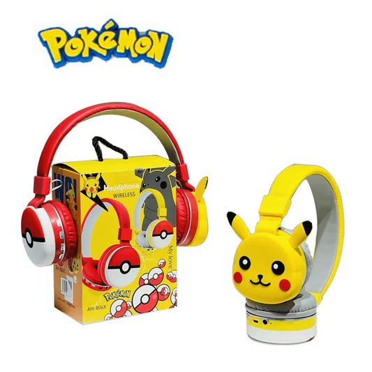 Fone de ouvido infantil Pokémon - Fone de Ouvido Pikachu e Pokebola Brinquedos, utilidades, decoração, garrafas, boias, tapetes, cobertas, miniaturas, canecas, mochilas, pelúcias, acessórios. Produtos Infantis